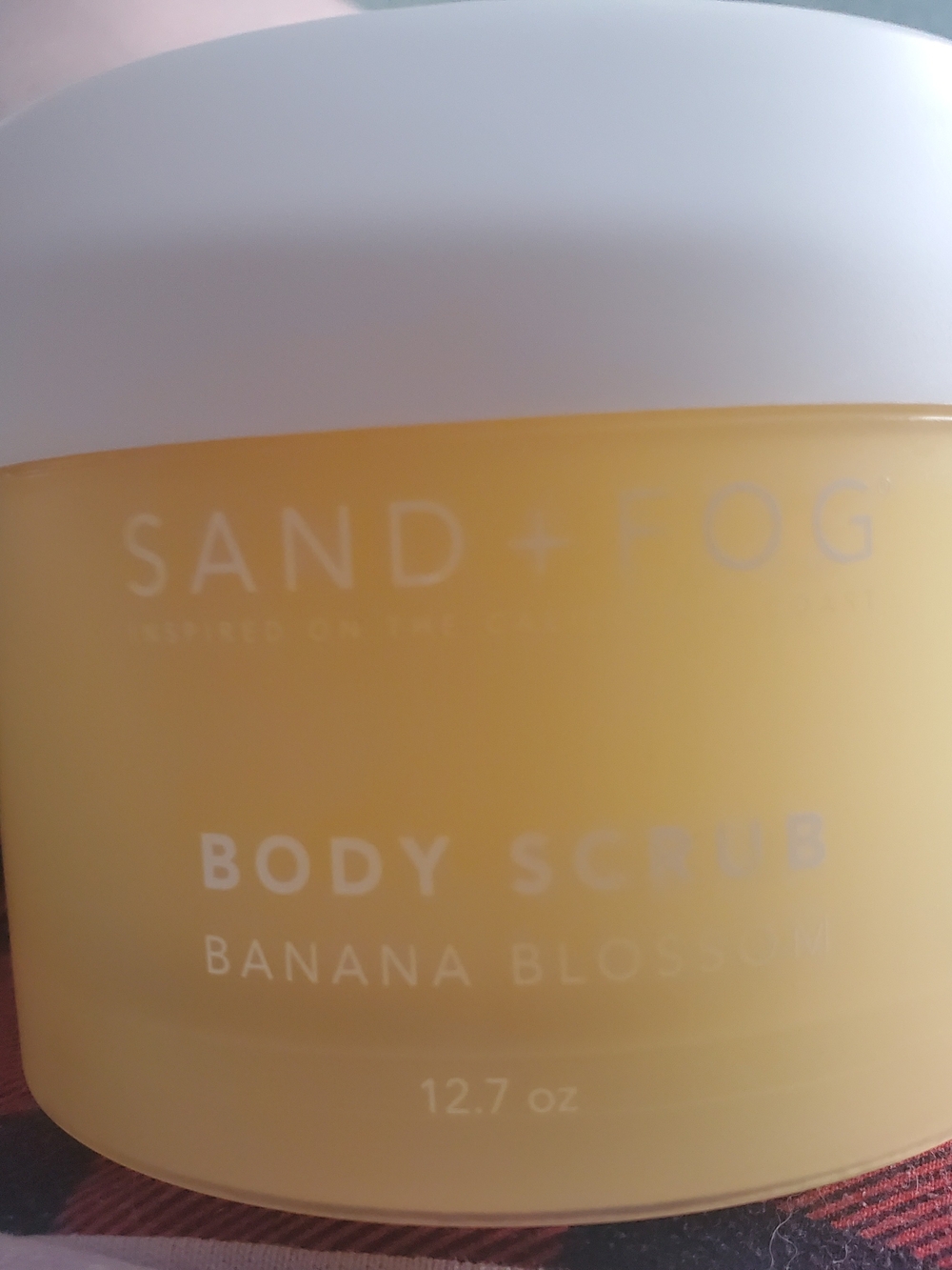 Sand + Fog Banana Blossom Body Scrub - Yellow
